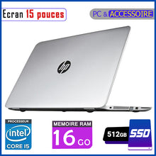 Charger l&#39;image dans la galerie, HP Elitebook 850 G3 - Core i5 - Ram 16gb - 512gb SSD /  Processeur 2.5 GHZ - Ecran 15 pouces (Dans Carton)
