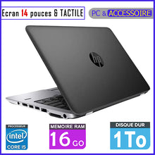 Charger l&#39;image dans la galerie, HP 840 G2 -Ecran TACTILE - 1 TERRA (1024gb) - RAM 16gb - Core i5 / Ecran 14 pouces - Processeur 2,5 GHZ / Clavier Retro-éclairé (Dans Carton)
