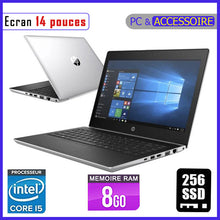 Charger l&#39;image dans la galerie, HP Probook 430 G5 - Core i5 - RAM 8gb - 256gb SSD / Processeur 2.5 à 2.7 GHZ - Ecran 14 pouces / 7ième Génération
