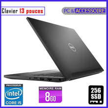 Charger l&#39;image dans la galerie, DELL E7280 / Core i5 - RAM 8gb - 256gb SSD / Processeur 2.5 GHZ - Ecran 13 pouces / 6è et 7è Génération
