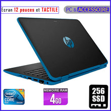 Charger l&#39;image dans la galerie, HP Probook x360 11 G3 - Ecran Tactile / RAM 4gb - 256gb SSD - Dual Core / Processeur 1,1 GHZ - Clavier Lumineux / Ecran 12 pouces (PC PLIABLE à 360°)
