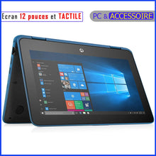 Charger l&#39;image dans la galerie, HP Probook x360 11 G3 - Ecran Tactile / RAM 4gb - 256gb SSD - Dual Core / Processeur 1,1 GHZ - Clavier Lumineux / Ecran 12 pouces (PC PLIABLE à 360°)
