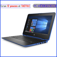 Charger l&#39;image dans la galerie, HP Probook x360 11 G3 - Ecran Tactile / RAM 4gb - 256gb SSD - Dual Core / Processeur 1,1 GHZ - Clavier Lumineux / Ecran 12 pouces (PC PLIABLE à 360°)
