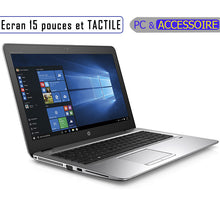 Charger l&#39;image dans la galerie, HP Elitebook 850 G3 - Écran Tactile / Core i5 - Ram 8gb - 256gb SSD /  Processeur 2.4 GHZ - Ecran 15 pouces - Clavier Lumineux
