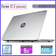 HP 820 G3 - Core i7 - RAM 8gb - 500gb HDD / Processeur 2,4 GHZ - Ecran 12,5 pouces