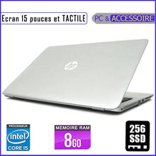 Charger l&#39;image dans la galerie, HP Elitebook 850 G3 - Écran Tactile / Core i5 - Ram 8gb - 256gb SSD /  Processeur 2.4 GHZ - Ecran 15 pouces - Clavier Lumineux
